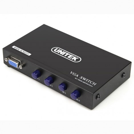 SWITCH VGA 4-1 UNITEK U8705