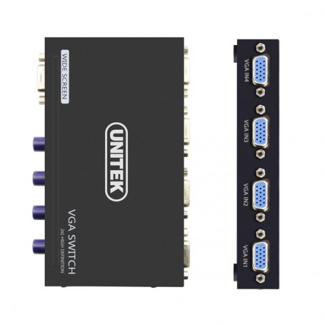 SWITCH VGA 4-1 UNITEK U8705