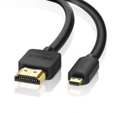 Cáp chuyển đổi Micro HDMI to HDMI, hỗ trợ 4K60Hz HDR dài 3m Ugreen 30104