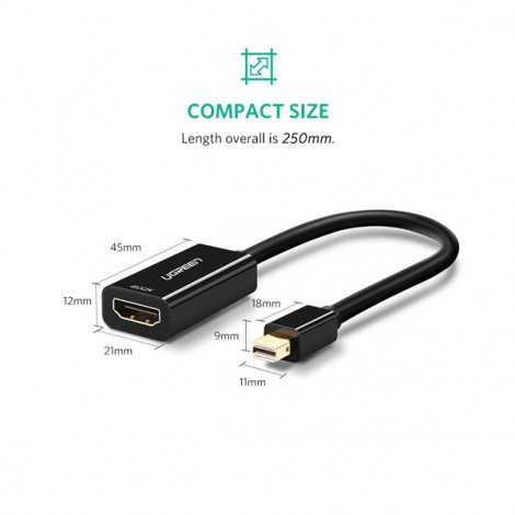 Cáp Mini Displayport sang HDMI Ugreen 40360