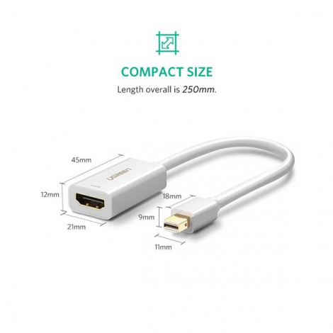 Cable Mini Displayport sang HDMI Ugreen 40361