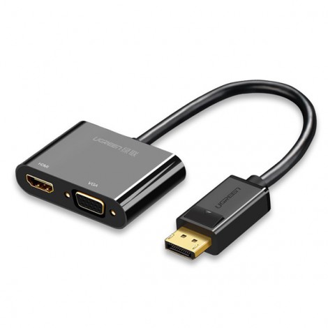 Cable Displayport sang HDMI & VGA Ugreen 40367