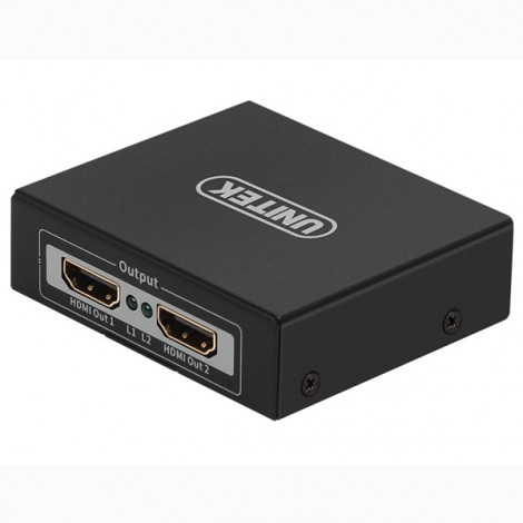 Bộ chia HDMI 1 ra 2 Unitek Y5183A