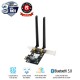 Card mạng không dây ASUS PCE-AX3000 (2976 Mbps/ Wifi 6/ 2.4/5 GHz)