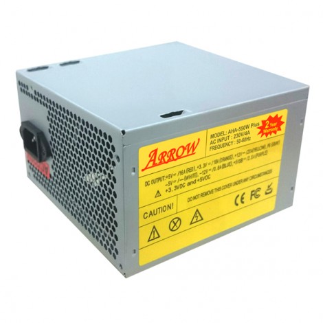 Nguồn Arrow 550W (Fan 12cm)