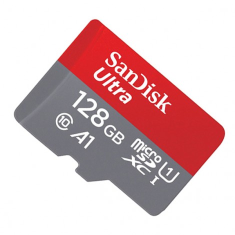 Thẻ nhớ 128GB Micro-SD Sandisk Ultra (SDSQUNR-128G-GN6M)