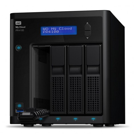 Ổ cứng HDD 0TB Western Digital My Cloud PR4100 WDBNFA0000NBK-SESN