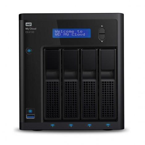 Ổ cứng HDD 0TB Western Digital My Cloud EX4100 WDBWZE0000NBK-SESN