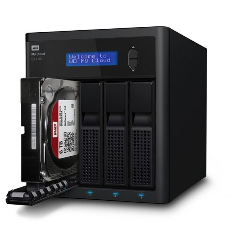 Ổ cứng HDD 0TB Western Digital My Cloud EX4100 WDBWZE0000NBK-SESN