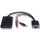 Cable VGA sang HDMI+USB+Audio ZTEK (ZE 577C)