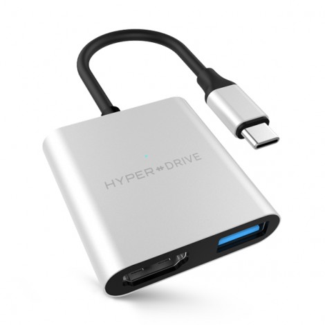 Hub USB-C 3 in 1 HDMI 4K HyperDrive HD259A