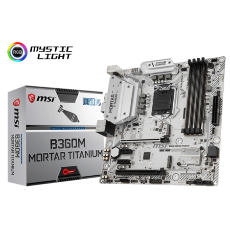 Mainboard MSI B360M MORTAR TITANIUM