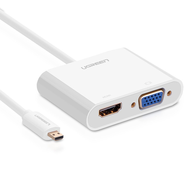 Cable chuyển Micro HDMI sang HDMI & VGA ...