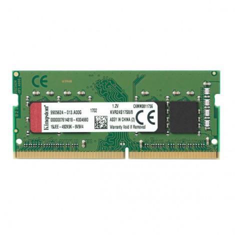 RAM Laptop Kingston 8GB DDR4 Bus 2400MHz KVR24S17S8/8