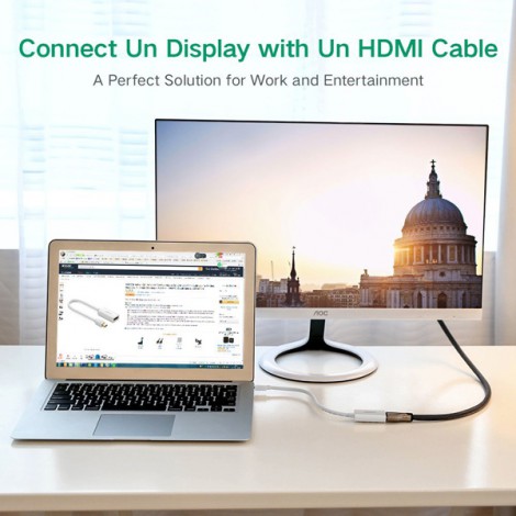 Cáp chuyển đổi Mini DisplayPort sang HDMI Ugreen 10460