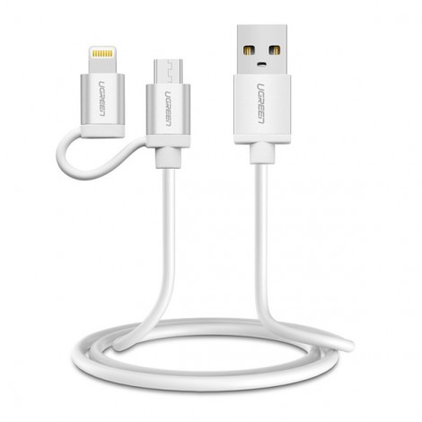 Cable USB sang 2 đầu Micro USB Ugreen 20749