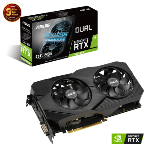 VGA ASUS DUAL-RTX2060S-O8G-EVO-V2