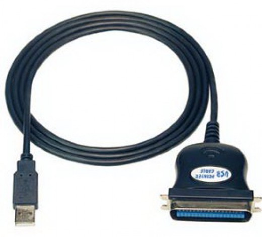 Cable usb paralell