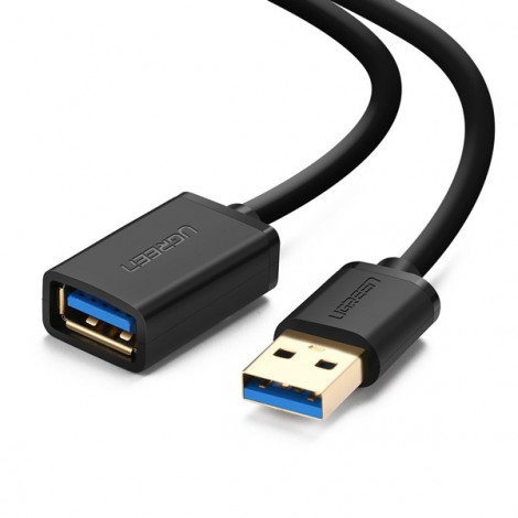 Cáp USB 3.0 nối dài 1m mạ vàng cao cấp chính hãng Ugreen 10368