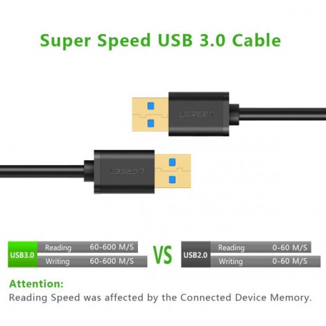 Cáp USB 3.0 Ugreen dài 1m 10370