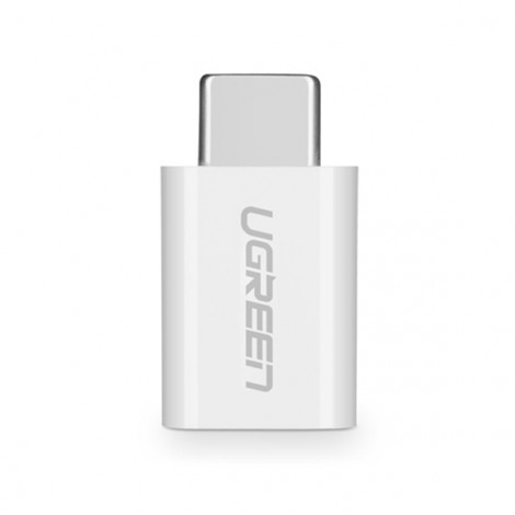 Đầu chuyển đổi Type-C sang Micro USB Ugreen 30154 (Trắng)
