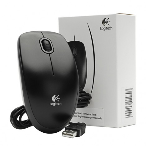 Chuột văn phòng có dây Logitech B100