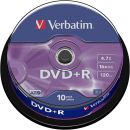 DVD Disk Verbatim 43498 Lốc 10