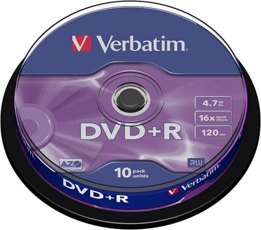 DVD Disk Verbatim 43498 Lốc 10