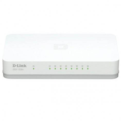 Switch D-Link DGS-1008A (8 port/ 10/100/1000 ...