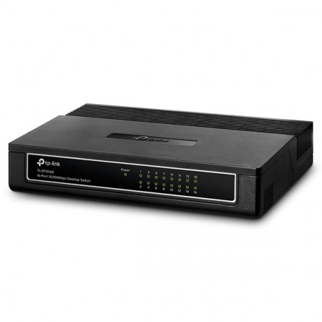 Switch TP-Link TL-SF1016D (16 port/ 10/100 Mbps / Unmanaged)