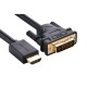 Cáp chuyển đổi HDMI to DVI 24+1 dài 1,5m Ugreen 11150