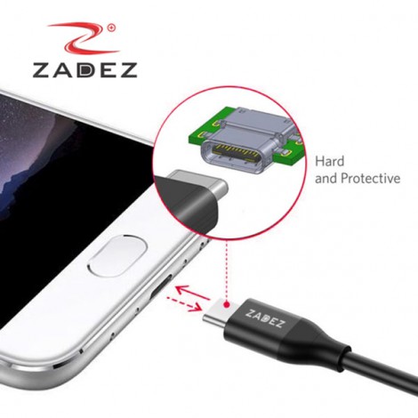 Cáp sạc USB 3.0 sang Type C dài 1m Zadez ZCC-328
