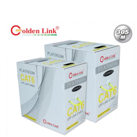 Cable máº¡ng Golden Link UTP Cat 6 Platinum