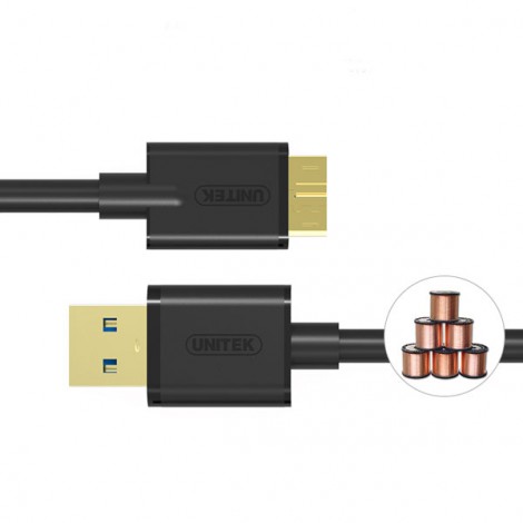 Cable USB 3.0 Unitek Y-C461