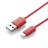 Cable USB sang Lightning Elecom LHC-UAL12CRD-G