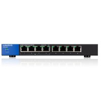 Switch Linksys LGS108P (8 port/ 1 Gbps/ PoE+)