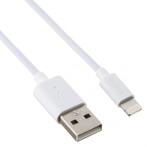 Cable USB sang Lightning Elecom LHC-UAL10WH-G