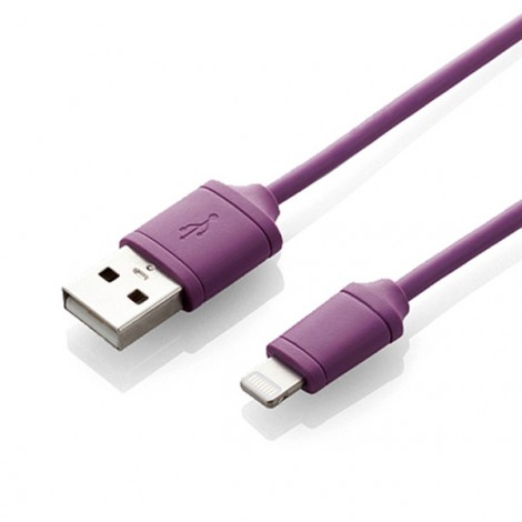 Cable USB sang Lightning Elecom LHC-UAL12CPU-G