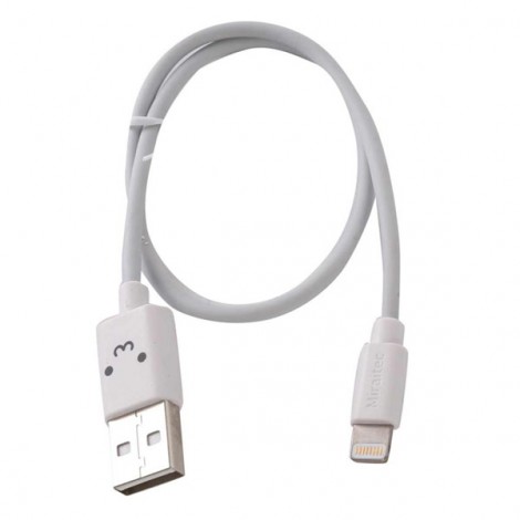 Cable USB sang Lightning Elecom LHC-UAL03CWH-G