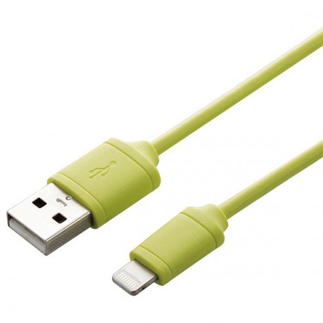 Cable USB sang Lightning Elecom LHC-UAL12CGN-G