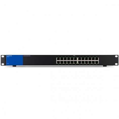 Switch Linksys LGS124 (24 cổng/ 10/100/1000 Mbps/ Unmanaged/ Vỏ thép)