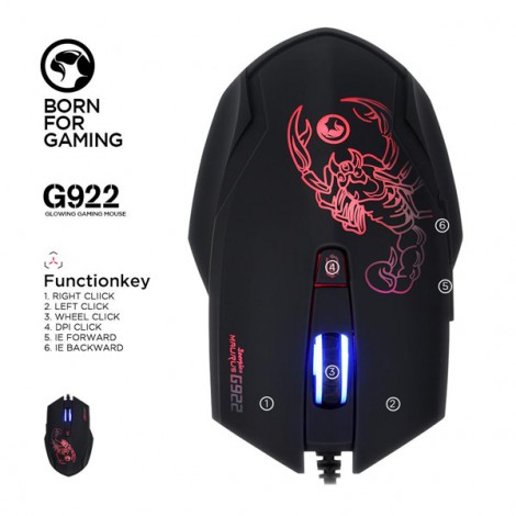 Mouse Marvo G922 BK