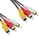 Cable AUDIO Elecom AV-WRY2