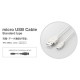 CABLE Micro USB Elecom MPA-AMBCL12WH