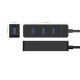 Bộ chia USB Hub 4 cổng USB 3.0, Đen,ORICO W5PH4-U3-BK