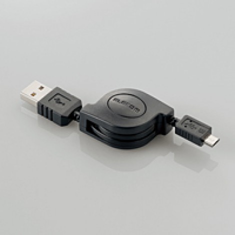 CABLE Micro USB Elecom MPA-AMBCRL Dạng rút