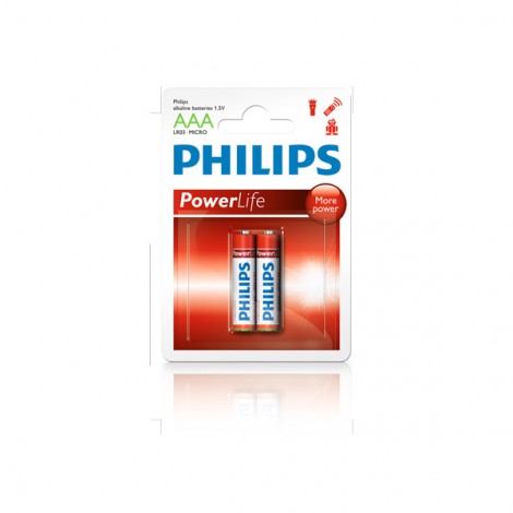 Pin Kiềm (Alkaline) AAA Philips LR03P2B