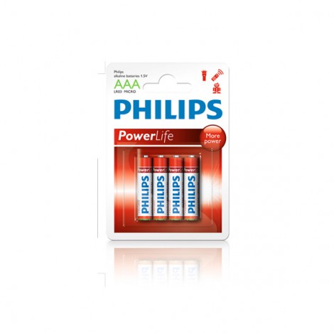 Pin Kiềm (Alkaline) AAA Philips LR03P4B