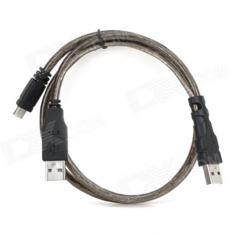 CABLE 2 USB - Mini Unitek Y-C436 0.8m