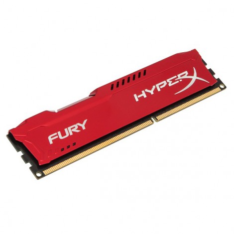 RAM Desktop Kingston HyperX Fury 8GB DDR3 Bus 1600Mhz HX316C10F/8